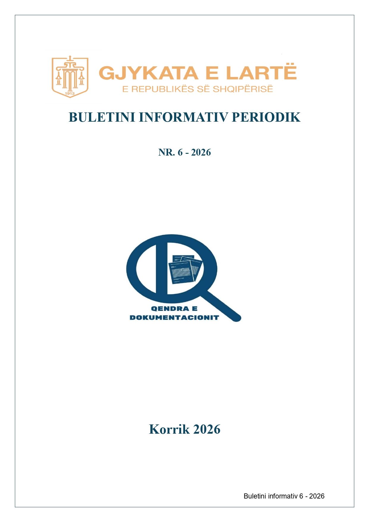 Buletini nr. 6 - 2026