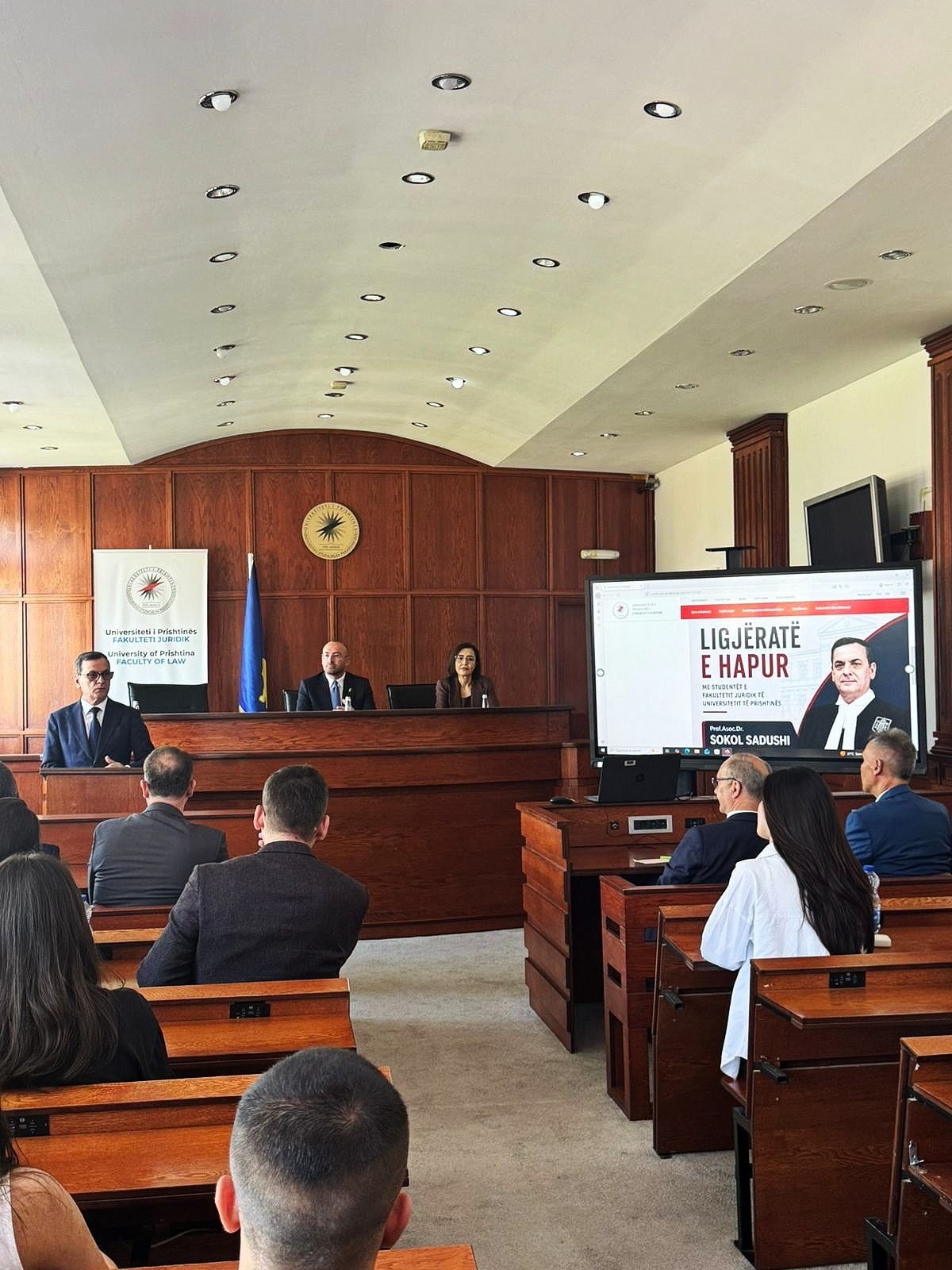 Kryetari i Gjykatës së Lartë në Universitetin e Prishtinës: Shteti i së drejtës nuk është vetëm institucion, por kulturë publike
