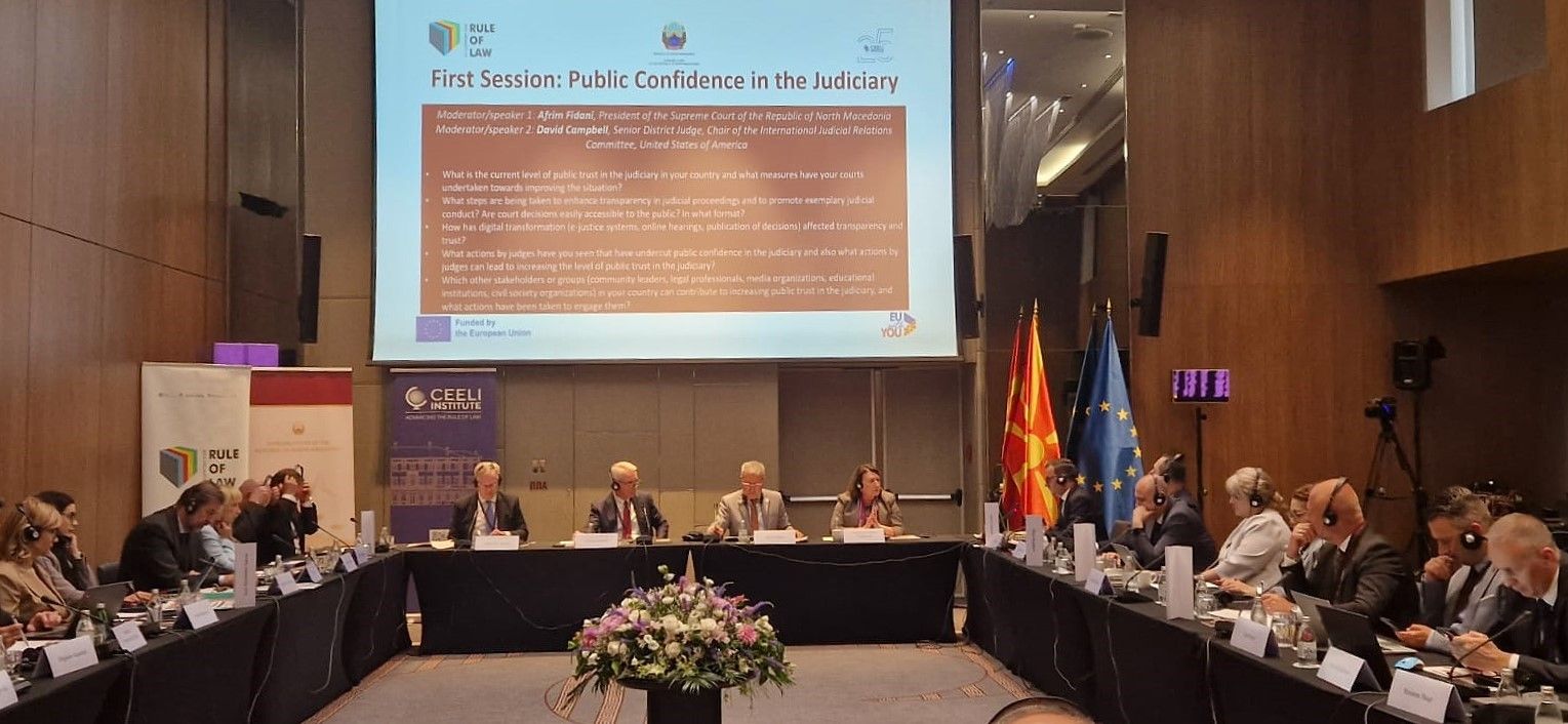 Kryetari i Gjykatës së Lartë prezanton përvojën shqiptare në Konferencën e Kryetarëve të Gjykatave të Larta të Evropës Qendrore dhe Lindore.