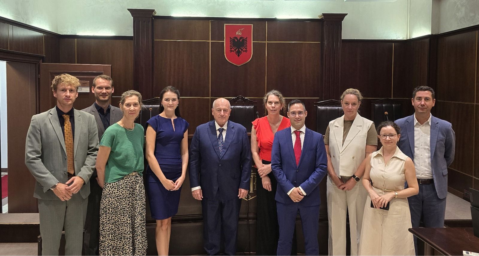 Gjykata e Lartë mirëpret kandidatët për magjistratë nga Holanda