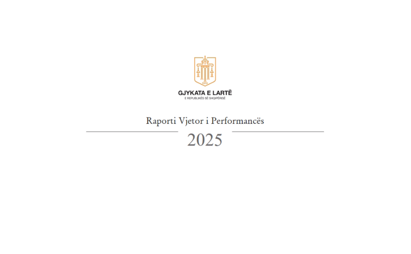 PREZANTIMI I RAPORTIT VJETOR TË PERFOMANCËS SË GJYKATËS SË LARTË, 2025